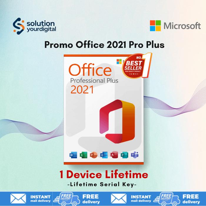 Promo Original Microsoft Office 2024 Professional Plus Lifetime Serial Key thumbnail 3